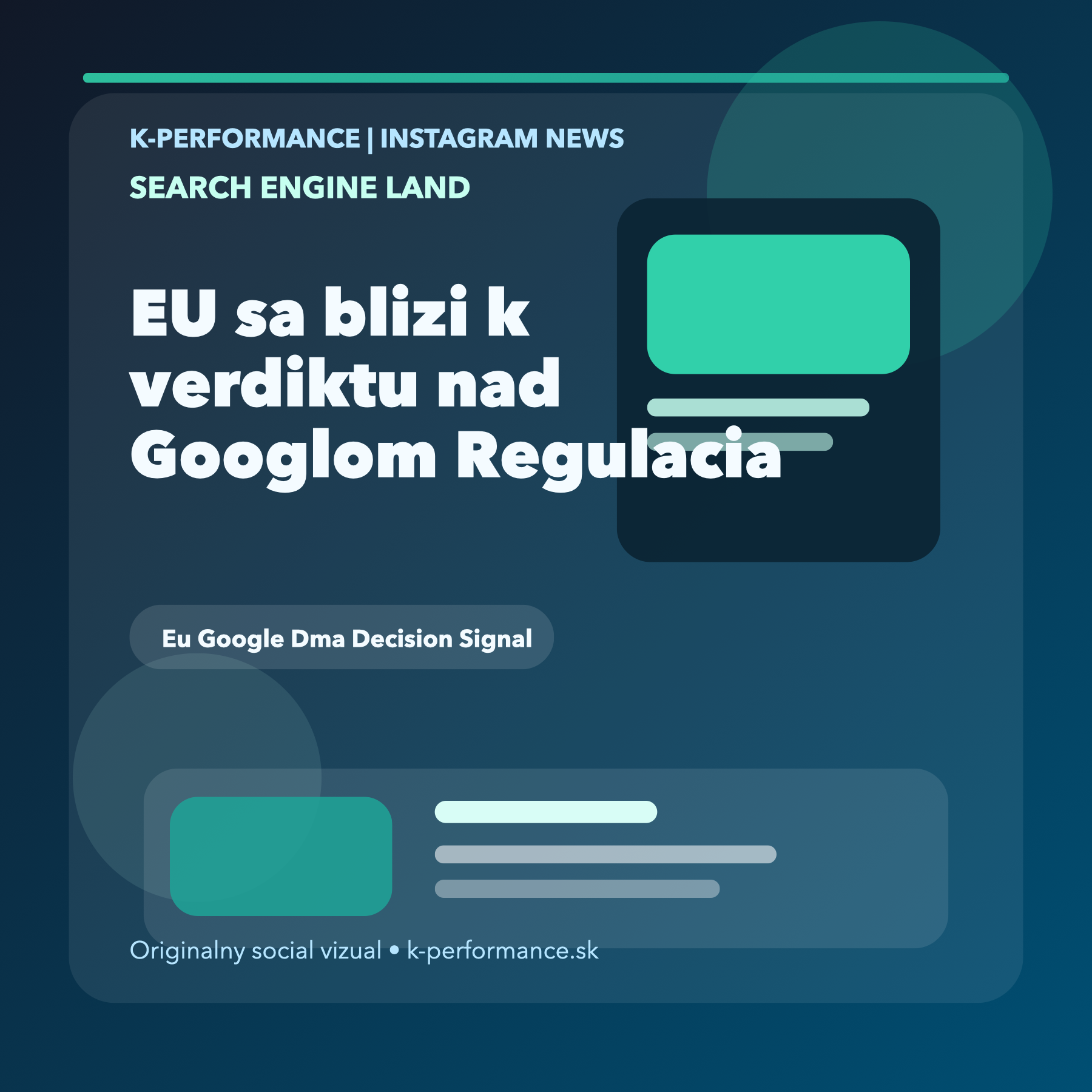 EÚ naznačuje blízke rozhodnutie v DMA prípade proti Googlu