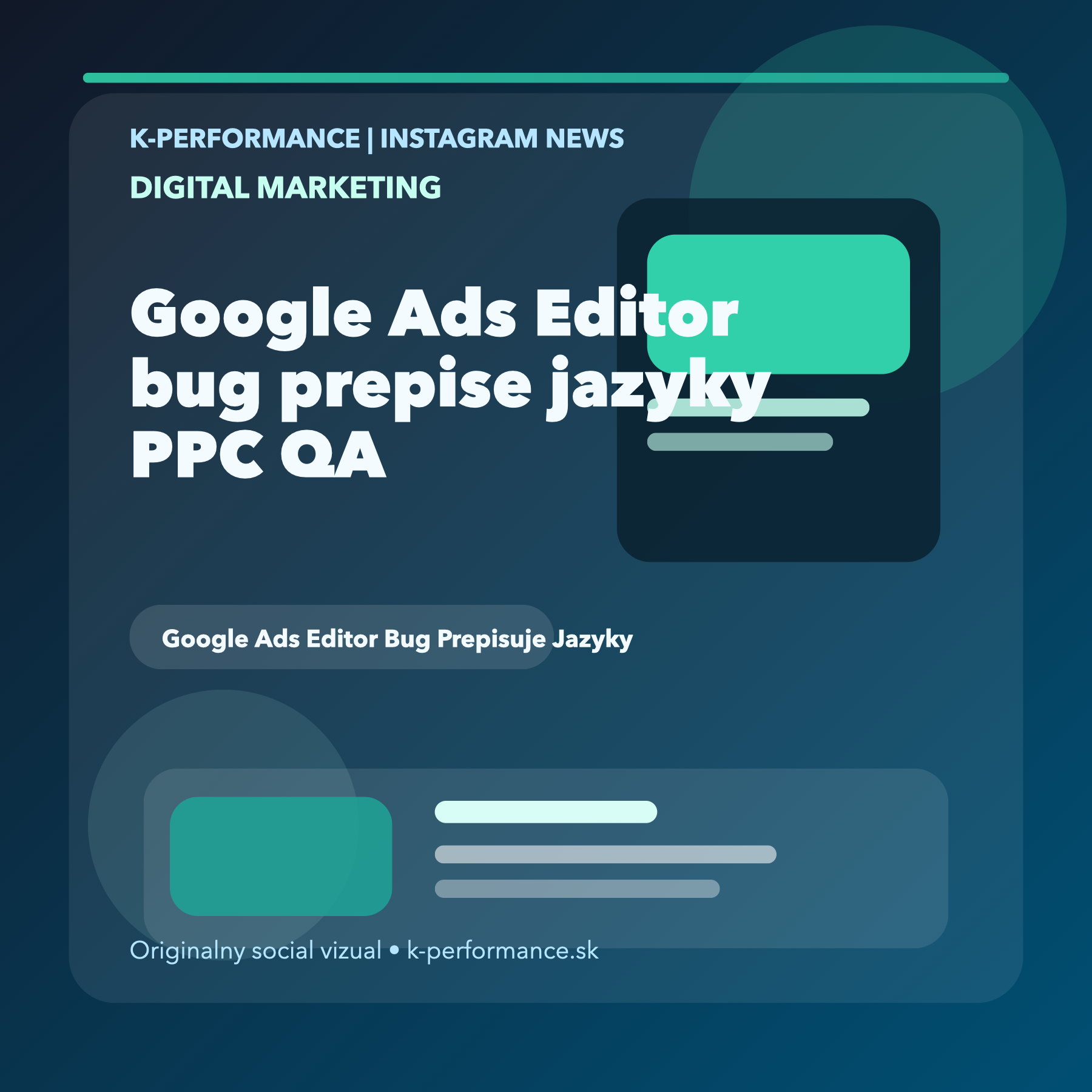 Google Ads Editor má bug, ktorý môže prepísať jazyk snippetov medzi trhmi