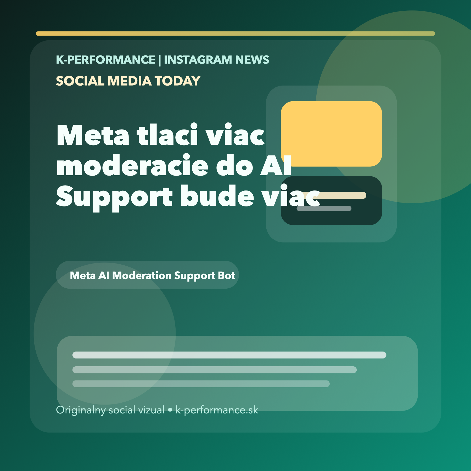 Meta nahrádza časť moderácie AI a rozširuje support bota vo Facebooku a Instagrame