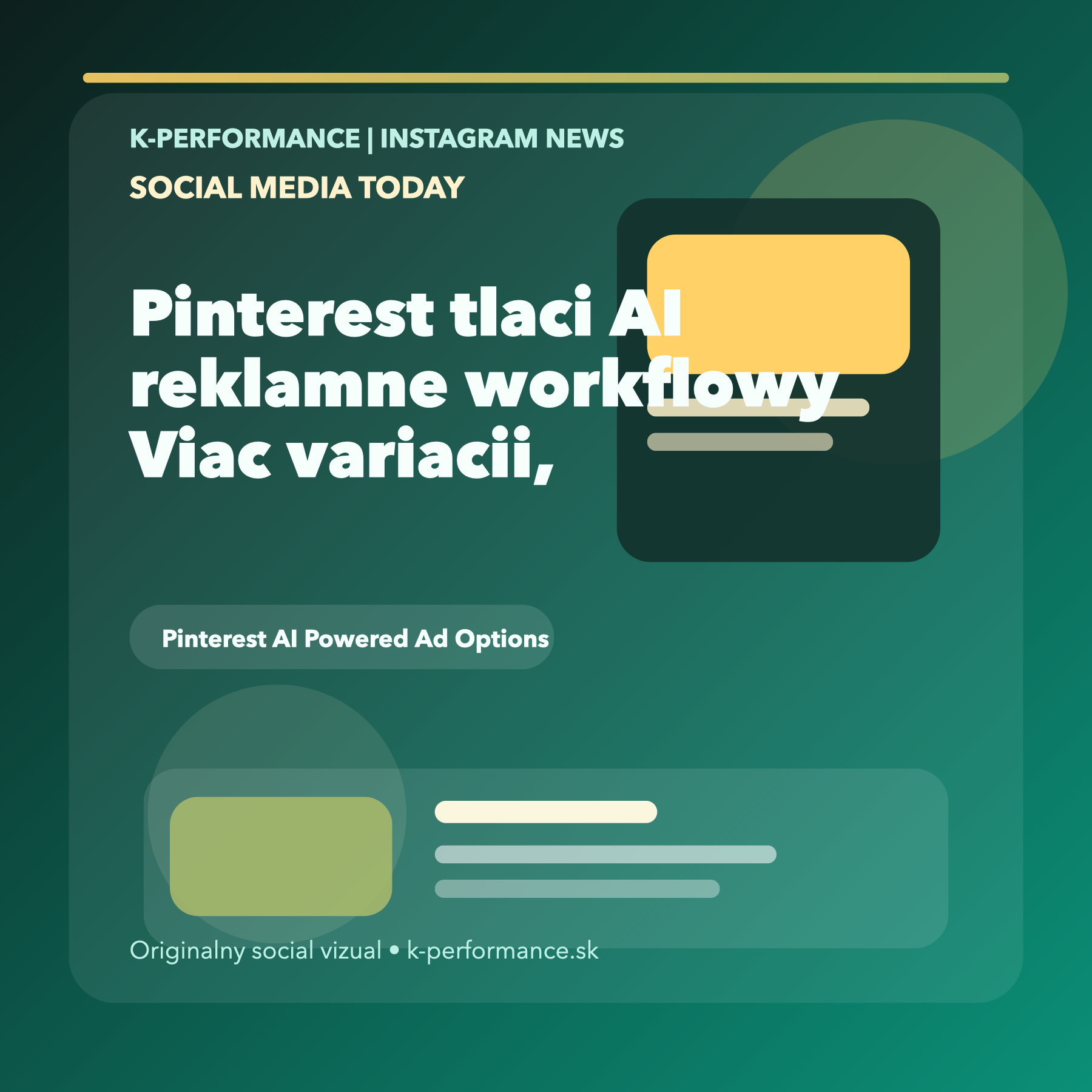 Pinterest tlačí AI reklamné formáty a radí, ako z nich vyťažiť viac