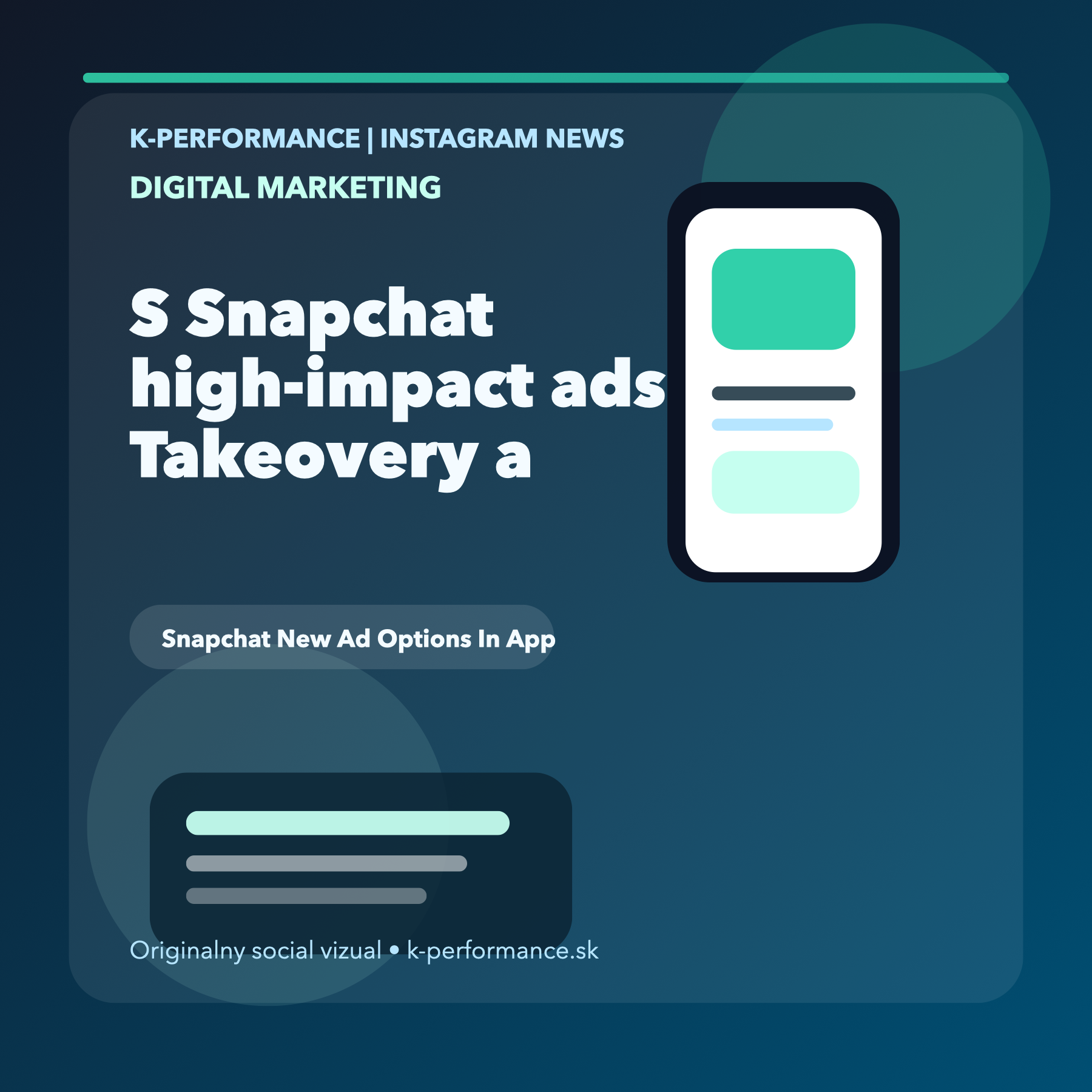 Snapchat skúša takeover formáty a nové commerce reklamy priamo v appke