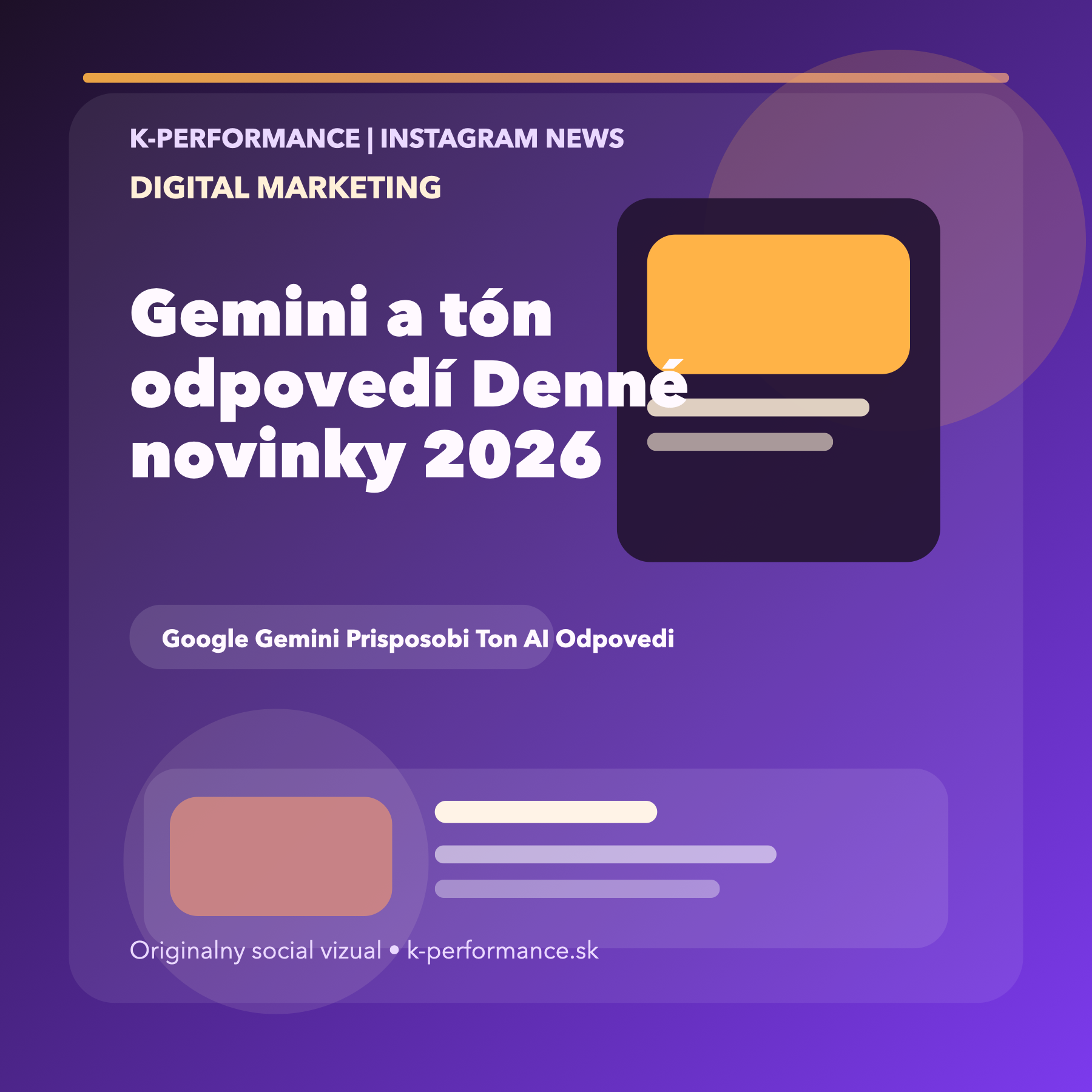 Google Gemini môže prispôsobovať tón AI odpovedí používateľovi a mení tým pravidlá značkovej viditeľnosti