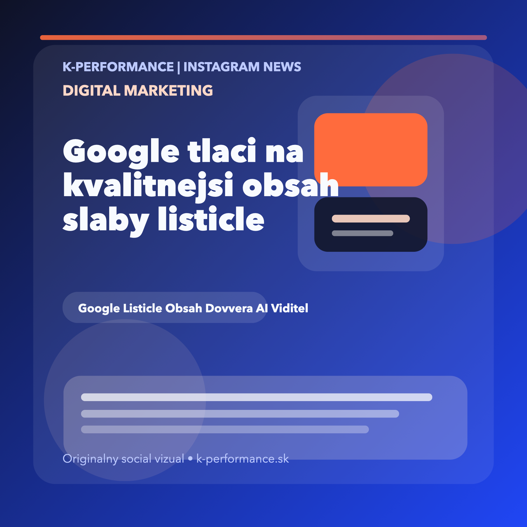 Google si viac všíma slabé listicle články, takže affiliate a content weby môžu rýchlo naraziť na nižšiu dôveru aj horšiu AI viditeľnosť