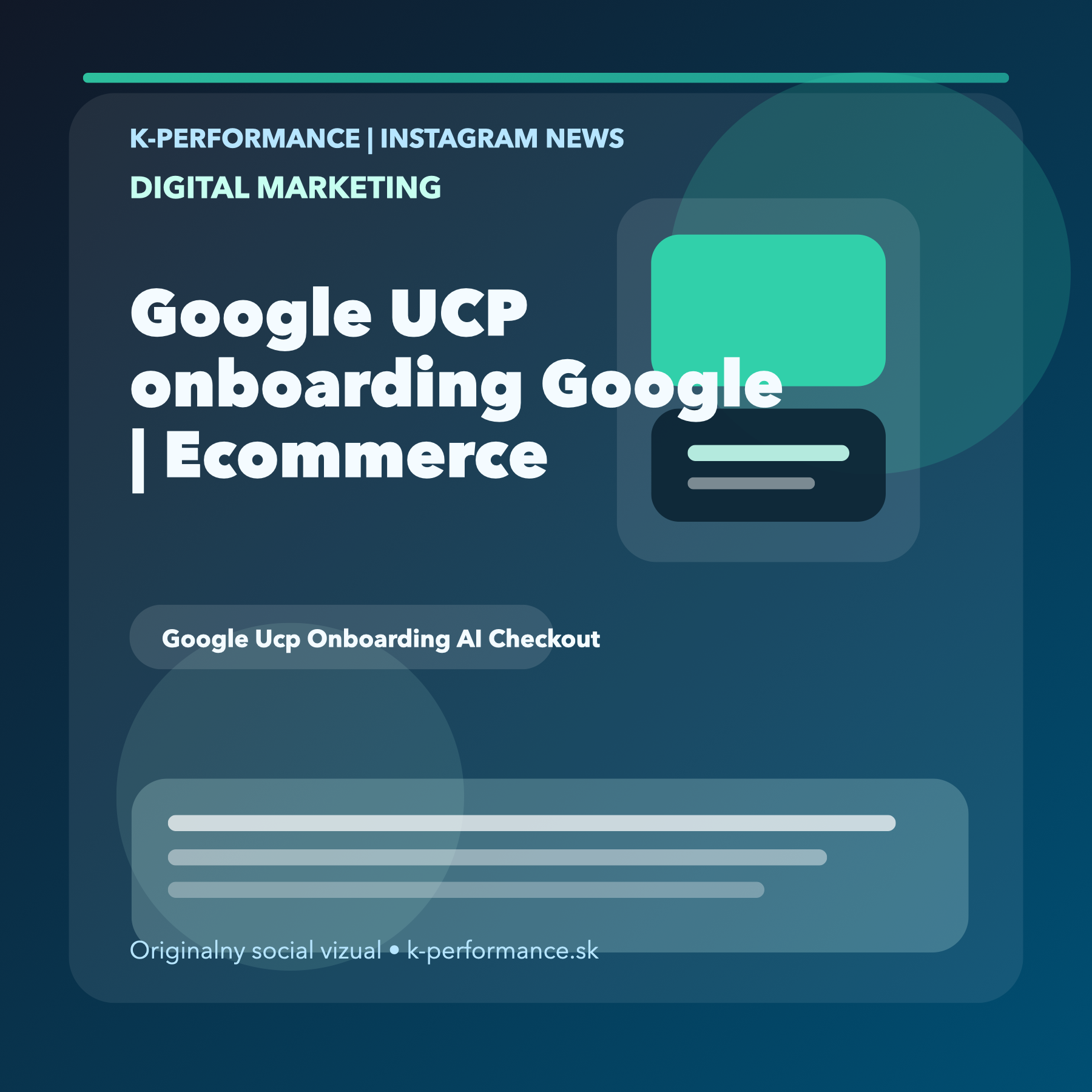 Google rozbieha onboarding pre Universal Commerce Protocol, čím tlačí nákup ešte bližšie k AI vyhľadávaniu a mení miesto, kde môže nastať samotná konverzia
