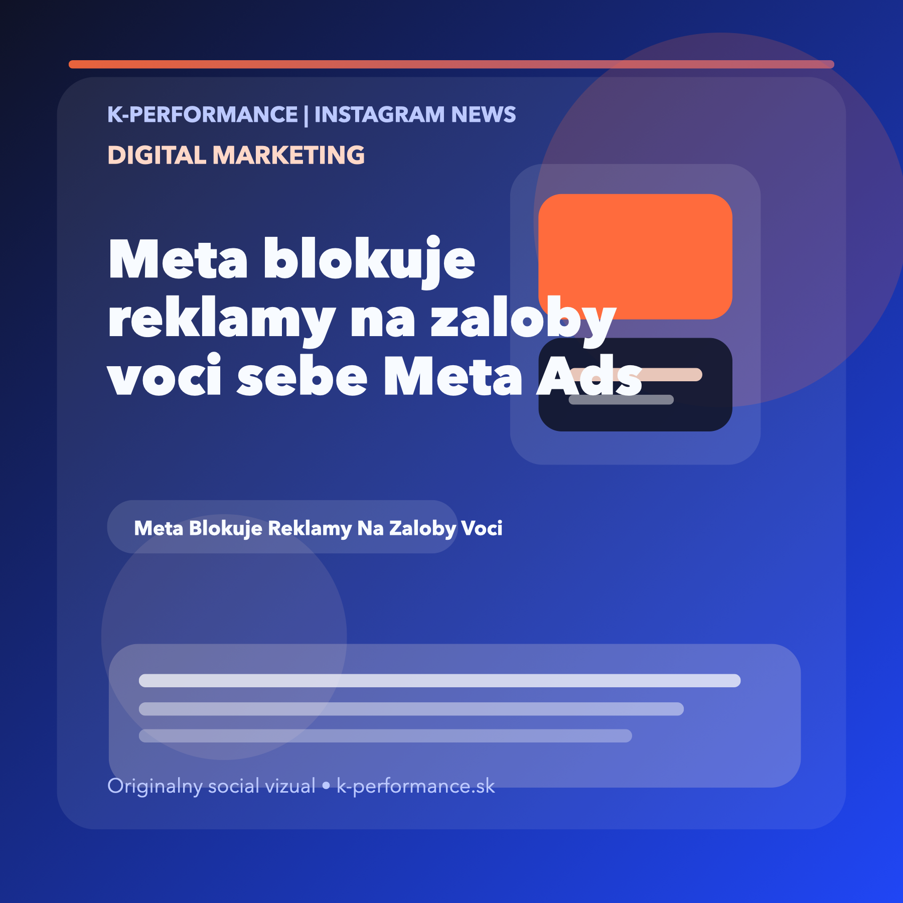 Meta sťahuje reklamy, ktoré hľadajú žalobcov proti vlastnej platforme, a tým marketérom pripomína, že reklamné pravidlá sa môžu sprísniť aj podľa obchodného alebo reputačného záujmu platformy