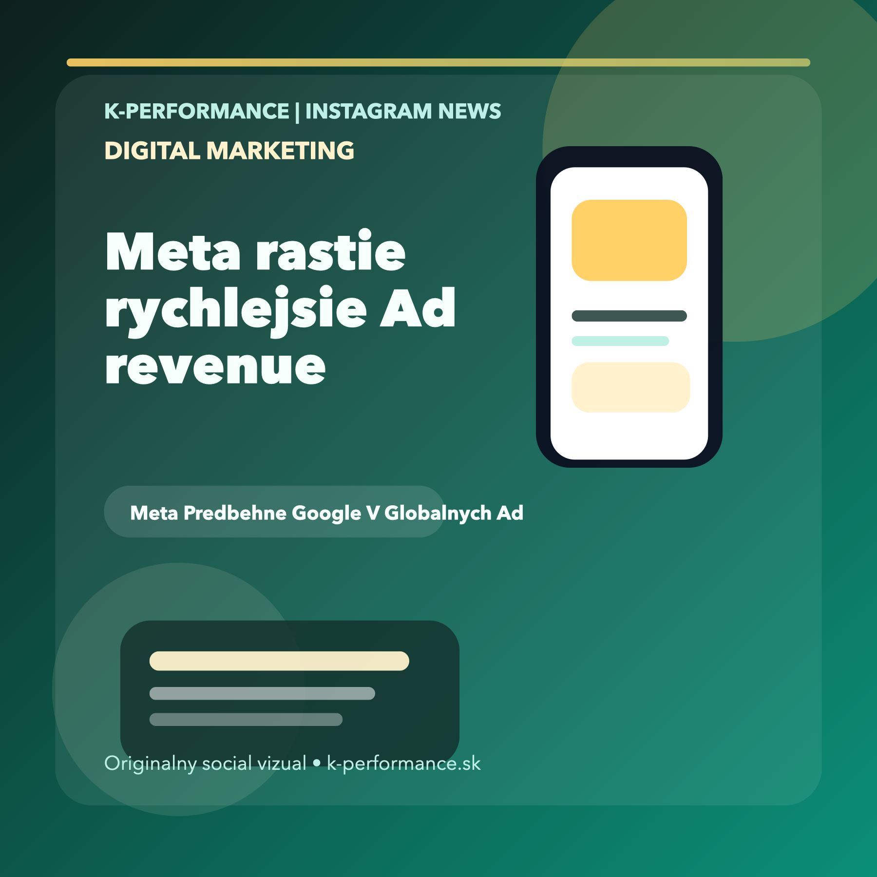 Meta má podľa aktuálnej projekcie prvýkrát predbehnúť Google v globálnych reklamných tržbách, čo ukazuje, ako silno sa rozpočty presúvajú k automatizovaným platformám postaveným na výkone, signáloch a rýchlom škálovaní