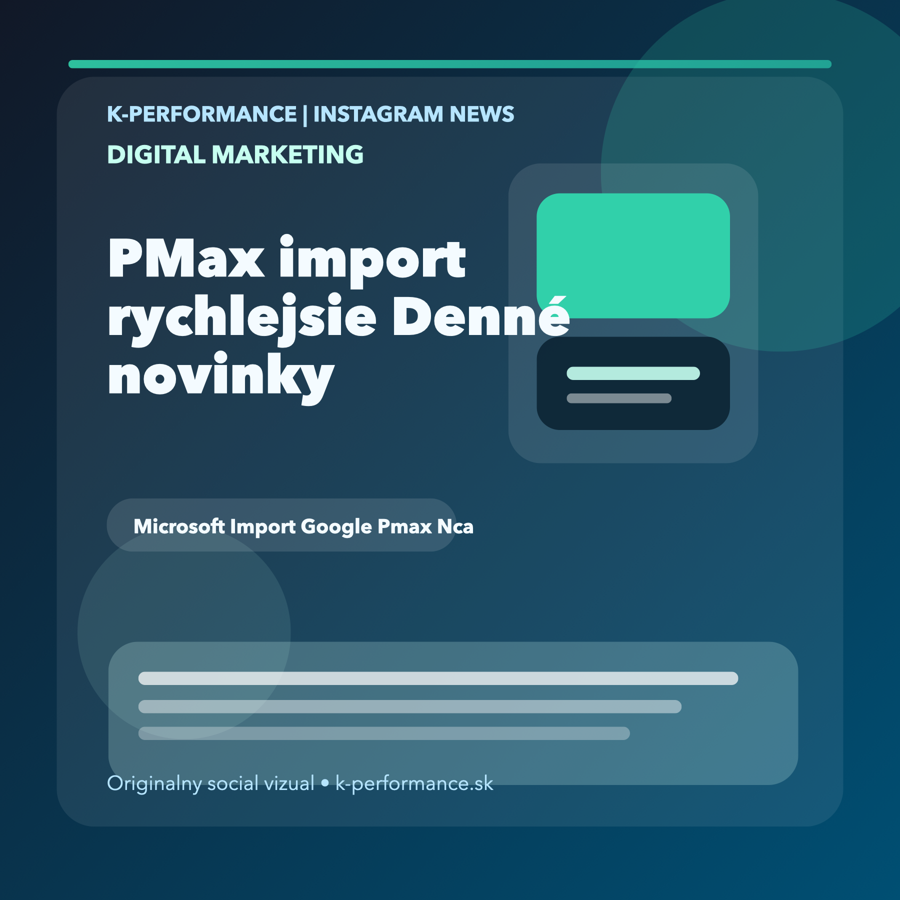 Microsoft rozširuje import Google PMax kampaní o prenos scenárov na akvizíciu nových zákazníkov, čo môže tímom uľahčiť testovanie paralelného performance setupu bez zdĺhavej manuálnej prestavby