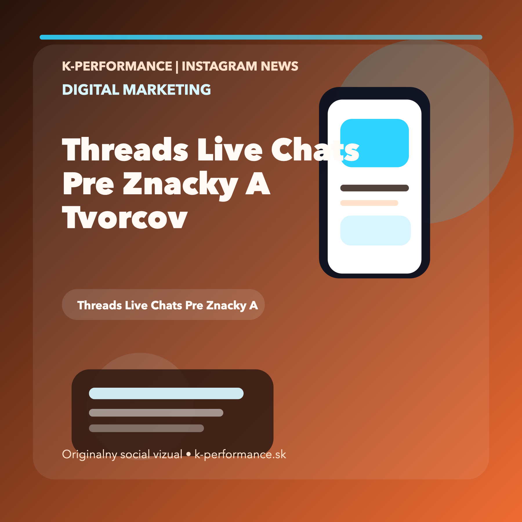 Threads pripravuje live chats v štýle broadcast kanálov, čo môže dať značkám a tvorcom nový poloverejný formát na eventové updatey, insider komunikáciu a priebežné komentovanie diania bez zahltenia hlavného feedu