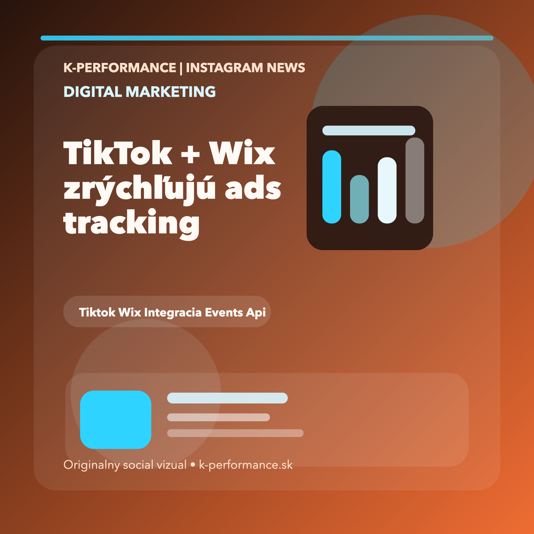 TikTok zjednodušuje prepojenie s Wixom, takže menšie e-shopy a značky rýchlejšie dostanú presnejšie eventy do reklamného účtu bez ťažkého technického setupu