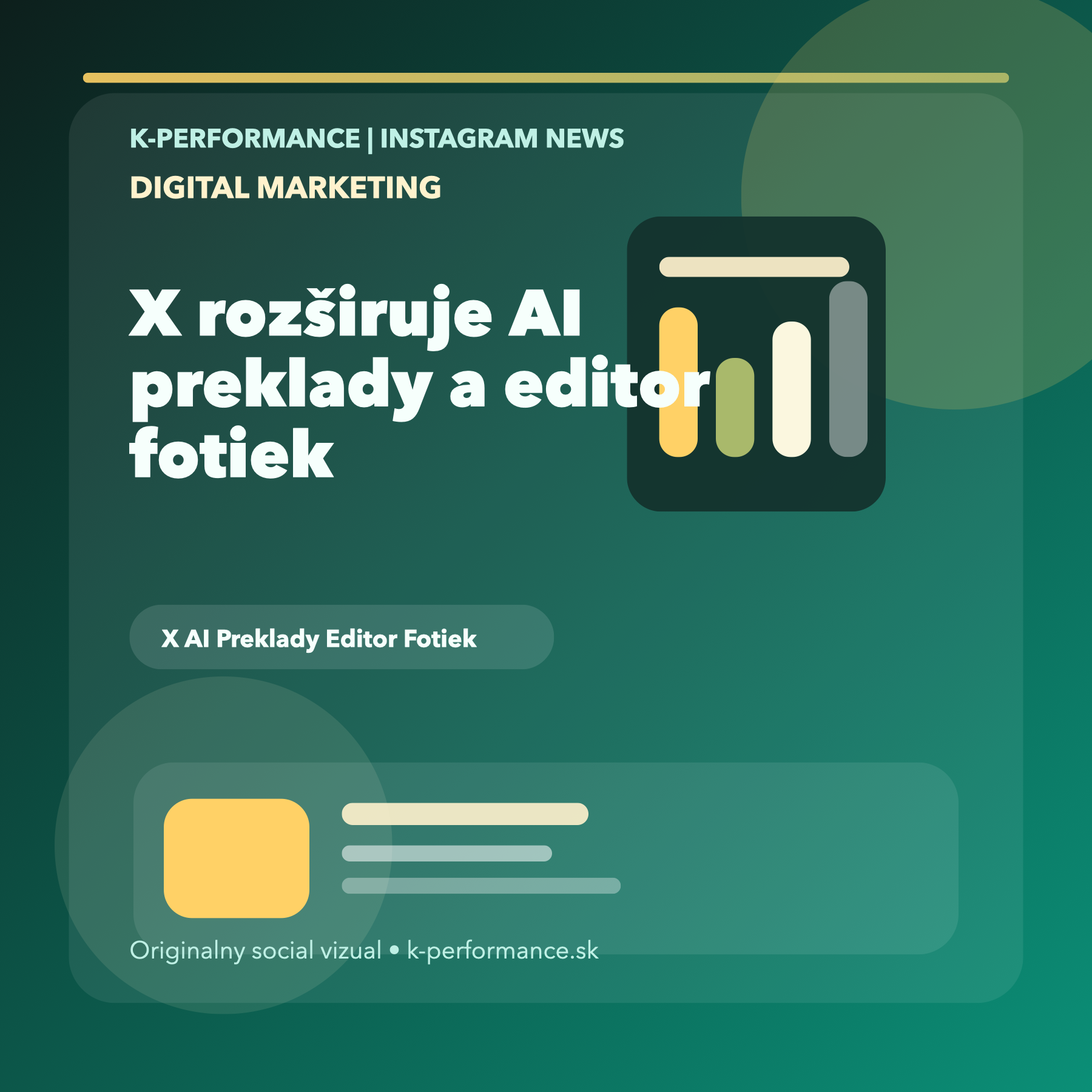 X rozširuje AI preklady, reply kontrolu aj editor fotiek, takže značky môžu jednoduchšie lokalizovať obsah a natívne upravovať vizuály bez odchodu z aplikácie