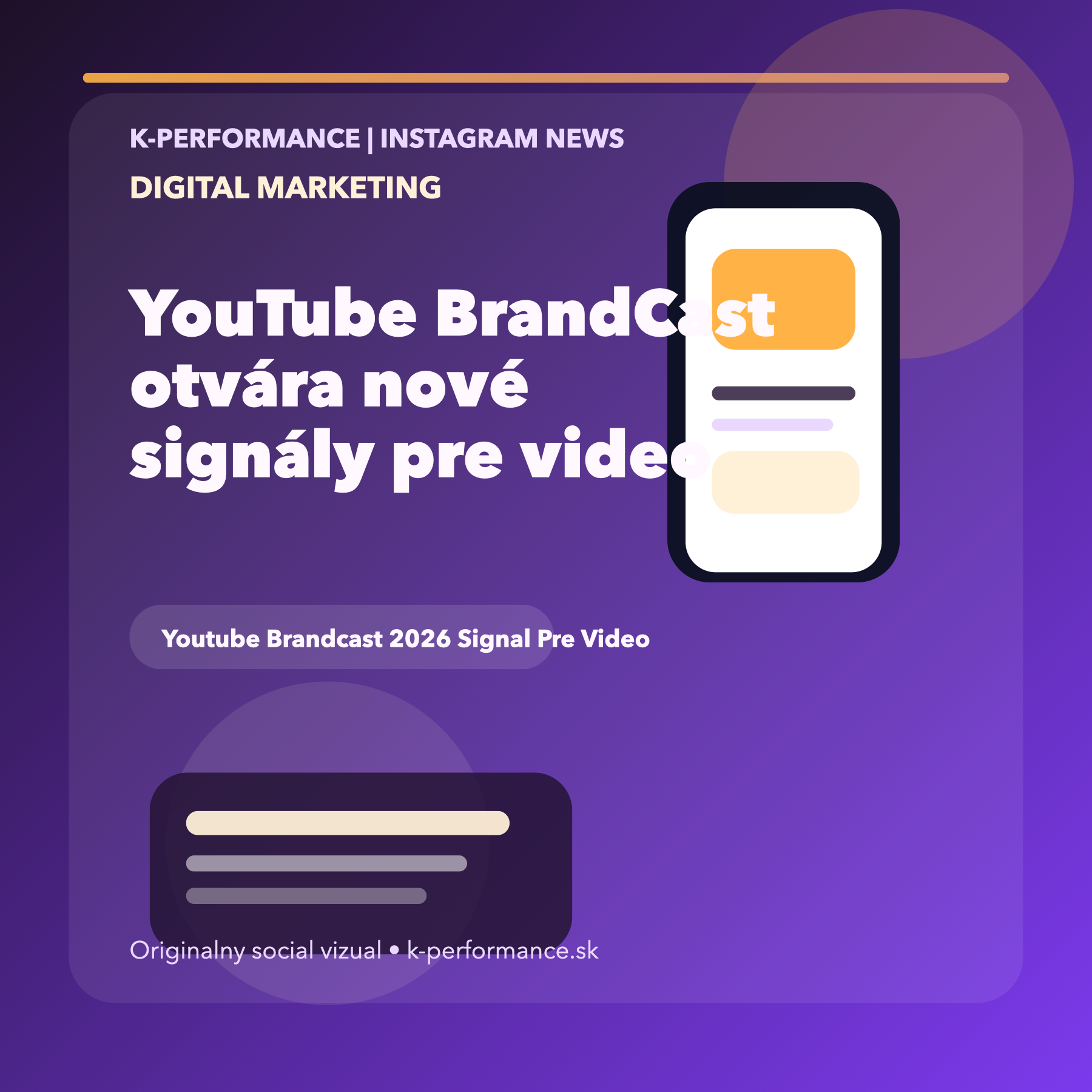 YouTube BrandCast 2026 posiela skorý signál, že video inventár sa bude predávať ešte agresívnejšie cez kultúrne momenty