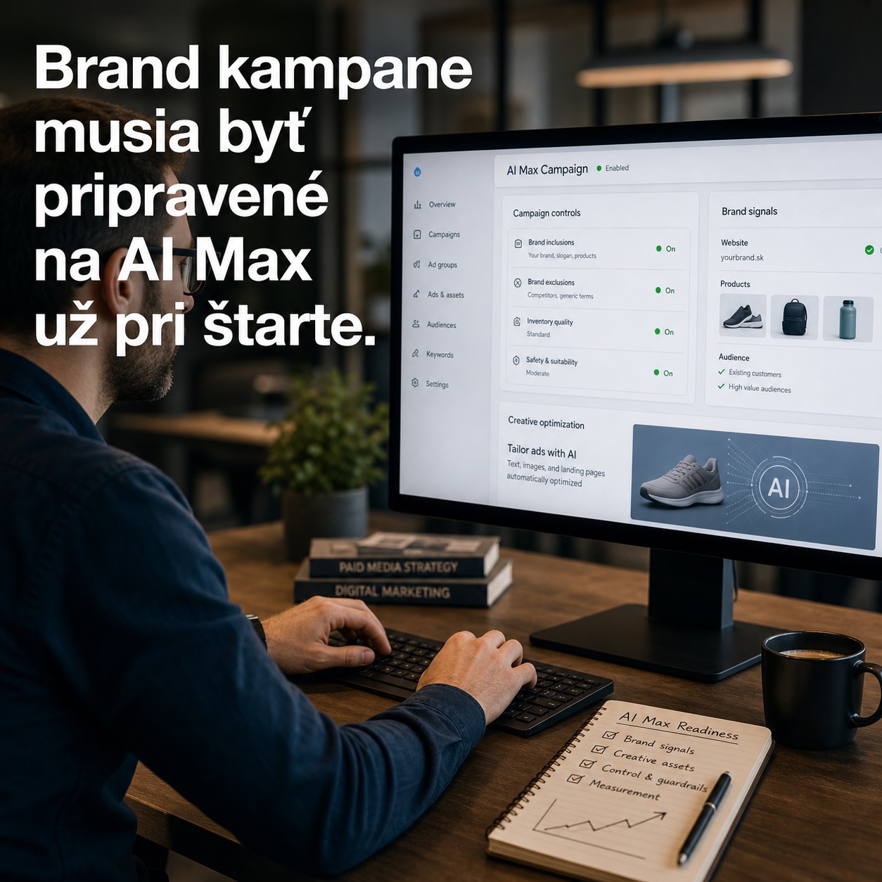 Brand kampane musia byť pripravené na AI Max už pri štarte.