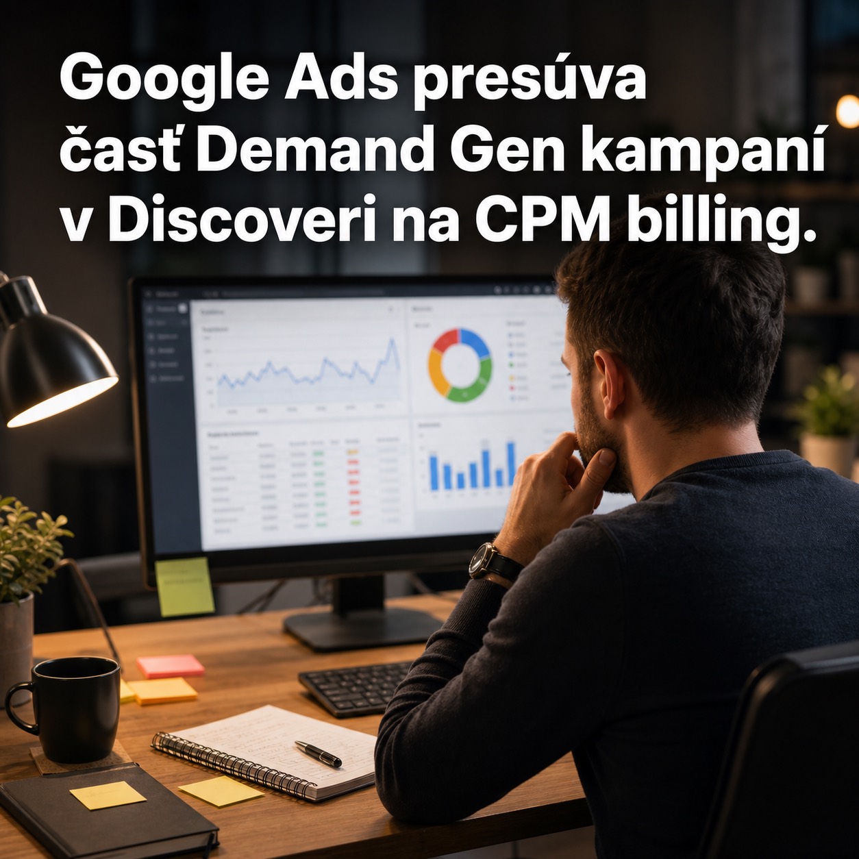 Google Ads presúva časť Demand Gen kampaní v Discoveri na CPM billing.