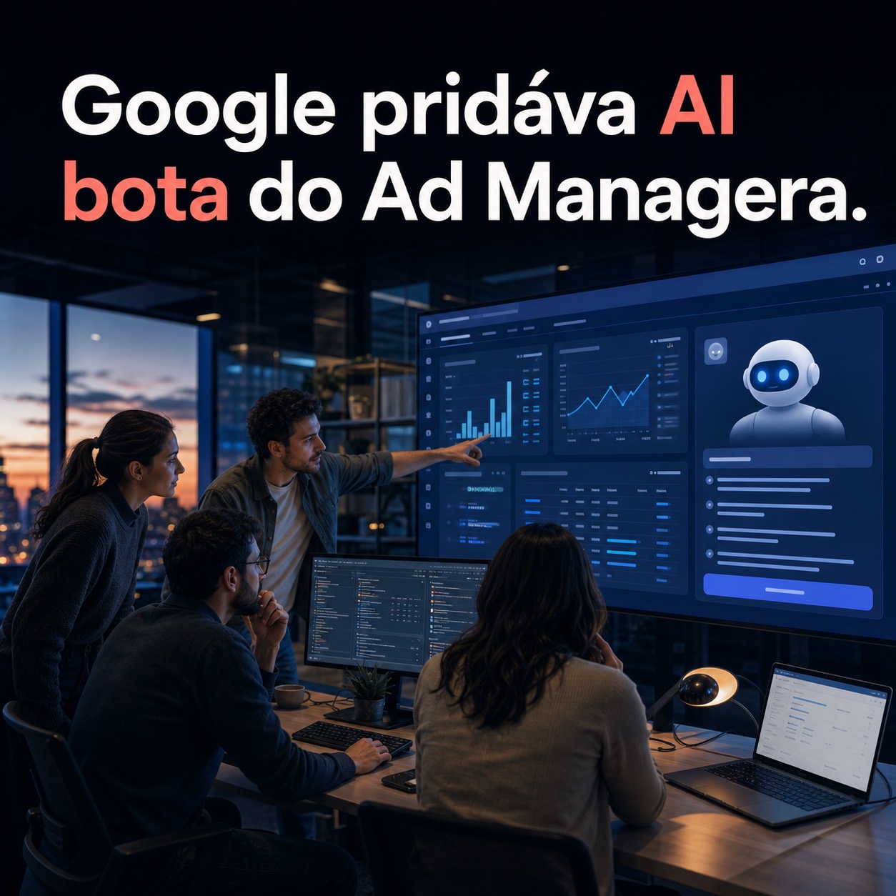 Google pridáva AI bota do Ad Managera pre hlbšiu analýzu kampaní