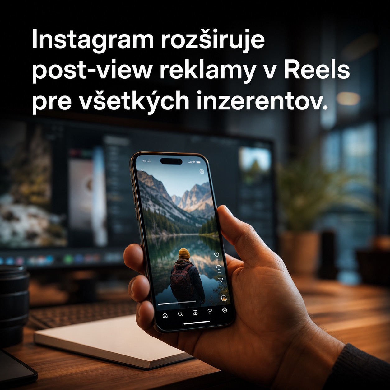 Instagram rozširuje post-view reklamy v Reels pre všetkých inzerentov.