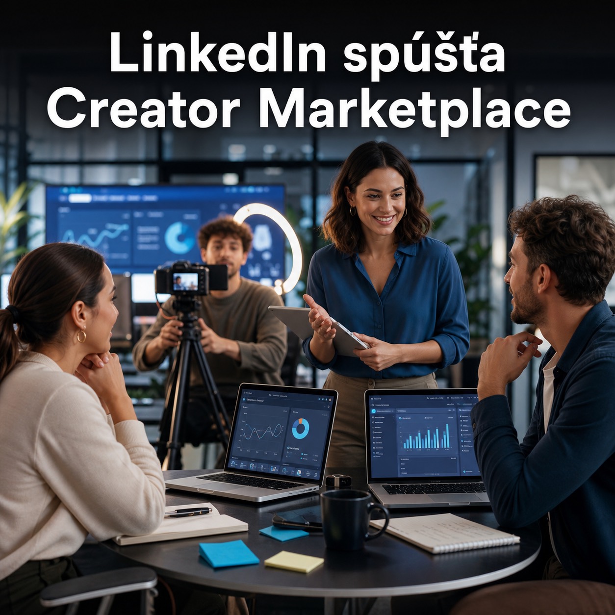 LinkedIn spúšťa Creator Marketplace pre značky a tvorcov.