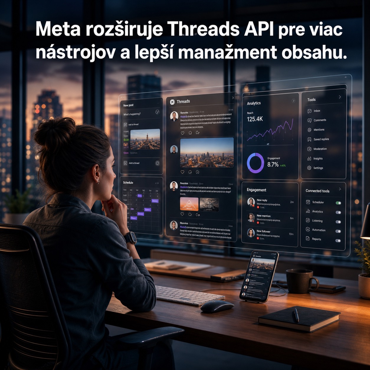 Meta rozširuje Threads API pre viac nástrojov a lepší manažment obsahu.