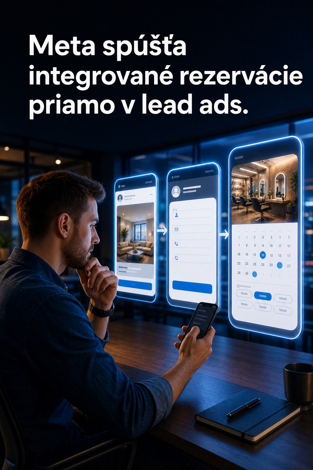 Meta spúšťa integrované rezervácie priamo v lead ads