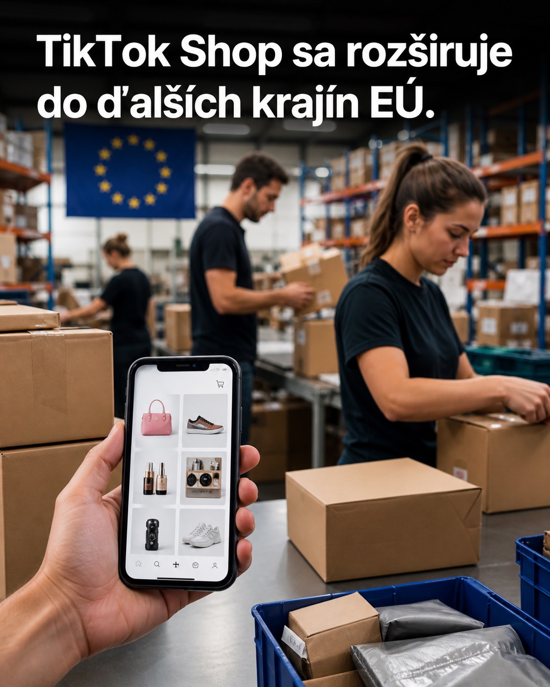 TikTok Shop sa rozširuje do ďalších krajín EÚ.