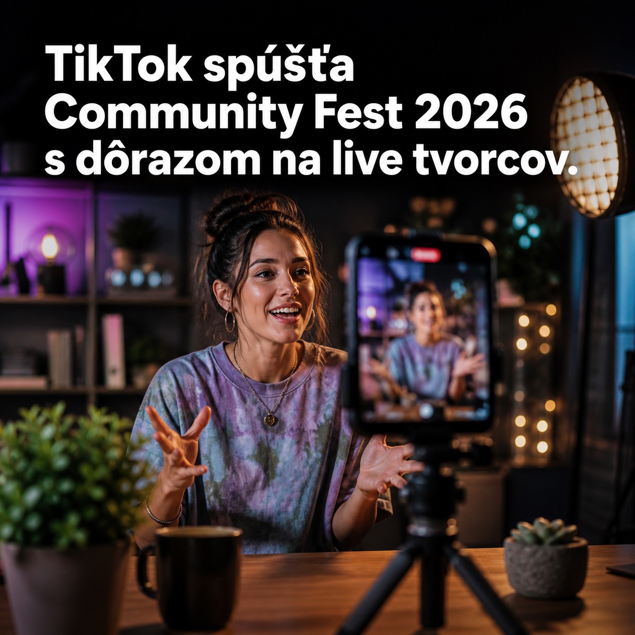 TikTok spúšťa Community Fest 2026 s dôrazom na live tvorcov.