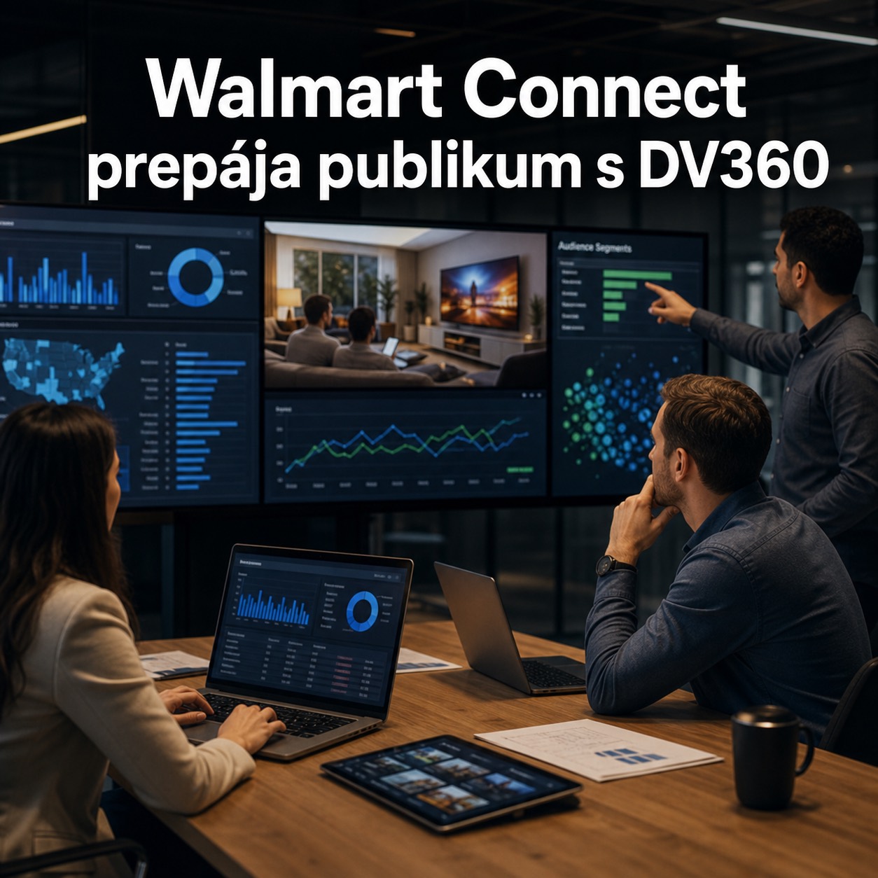 Walmart Connect prepája publikum s DV360 pre CTV a retail media nákup.
