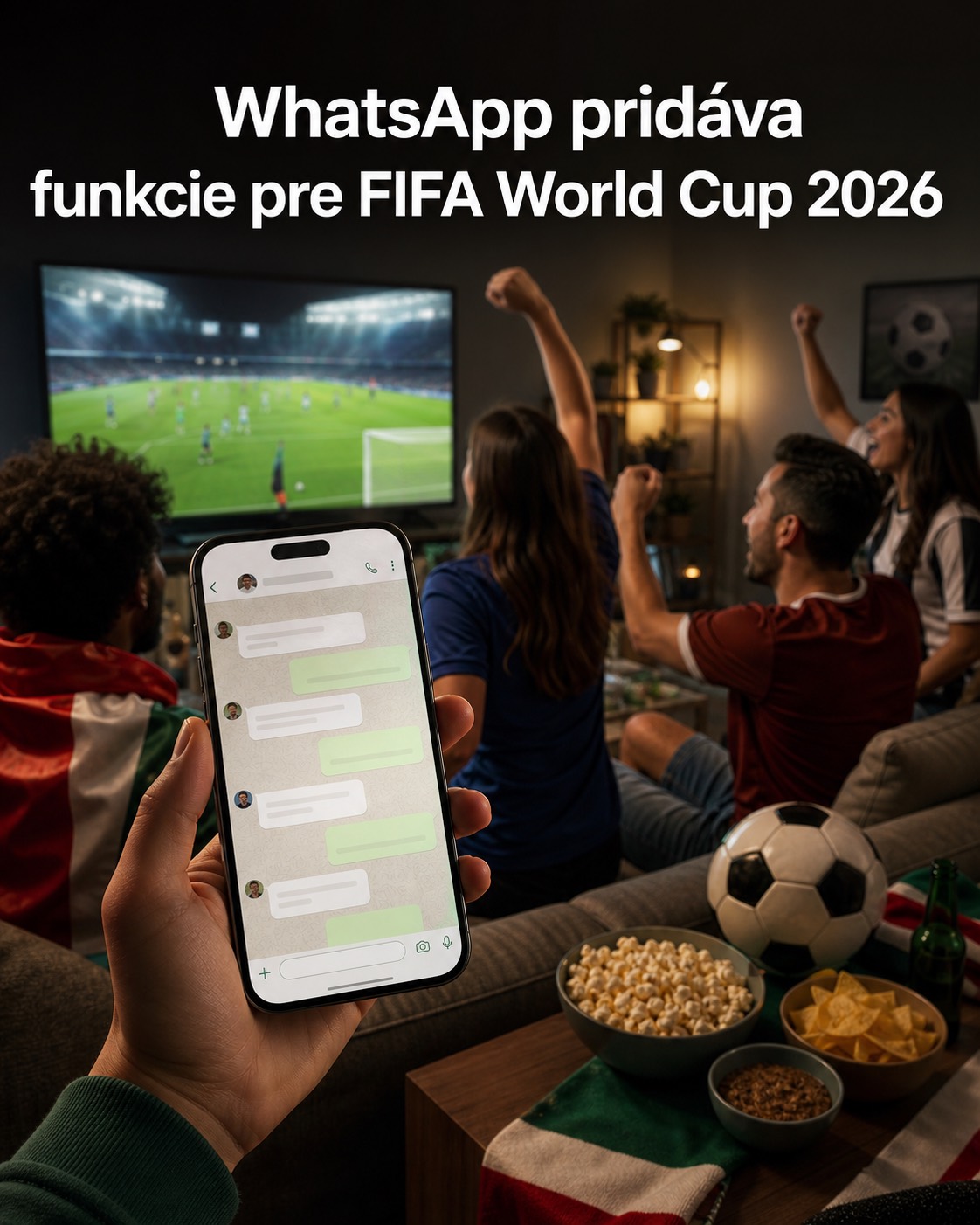 WhatsApp pridáva funkcie pre FIFA World Cup 2026.