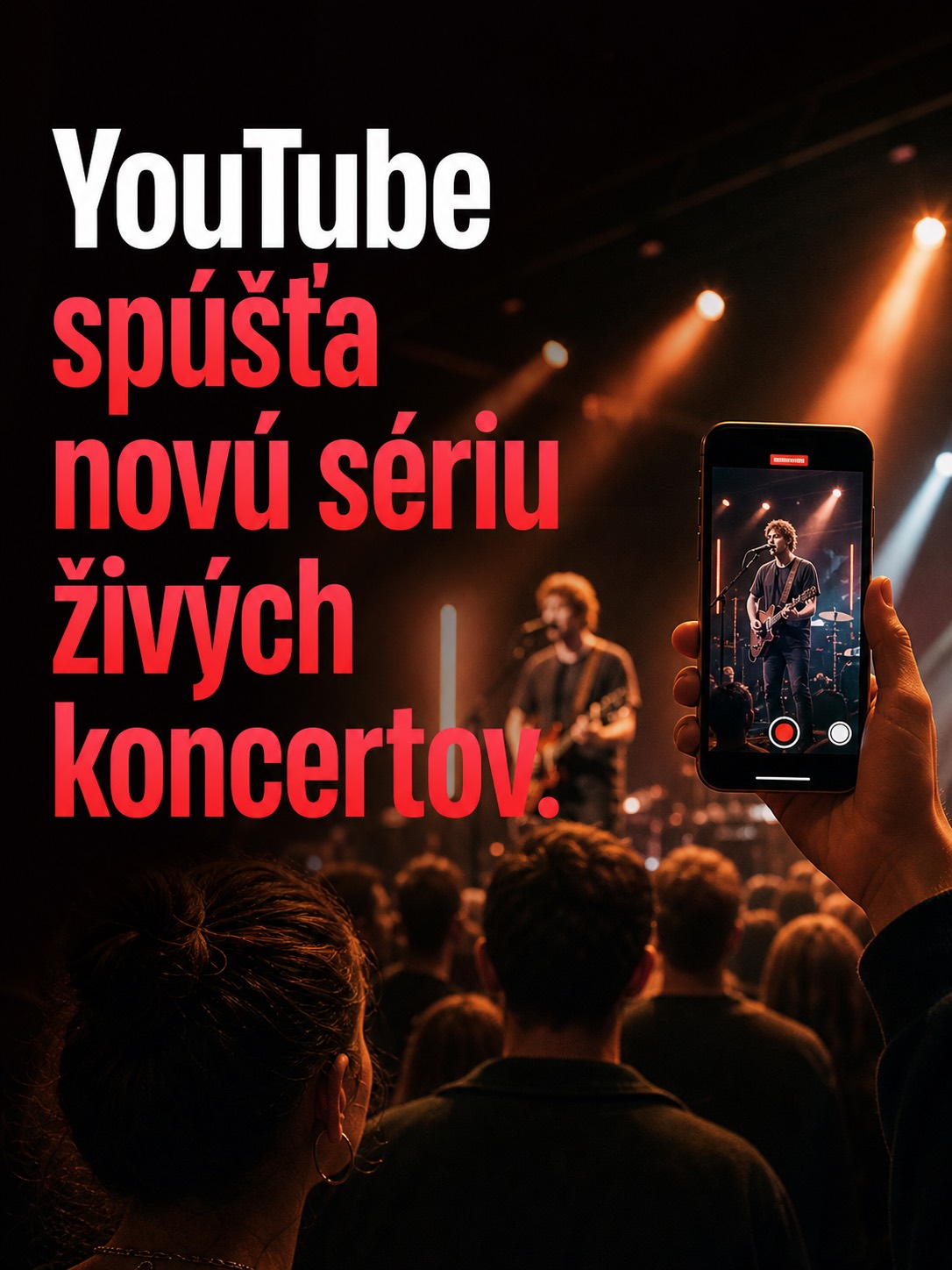 YouTube rozbieha novú sériu živých koncertov.