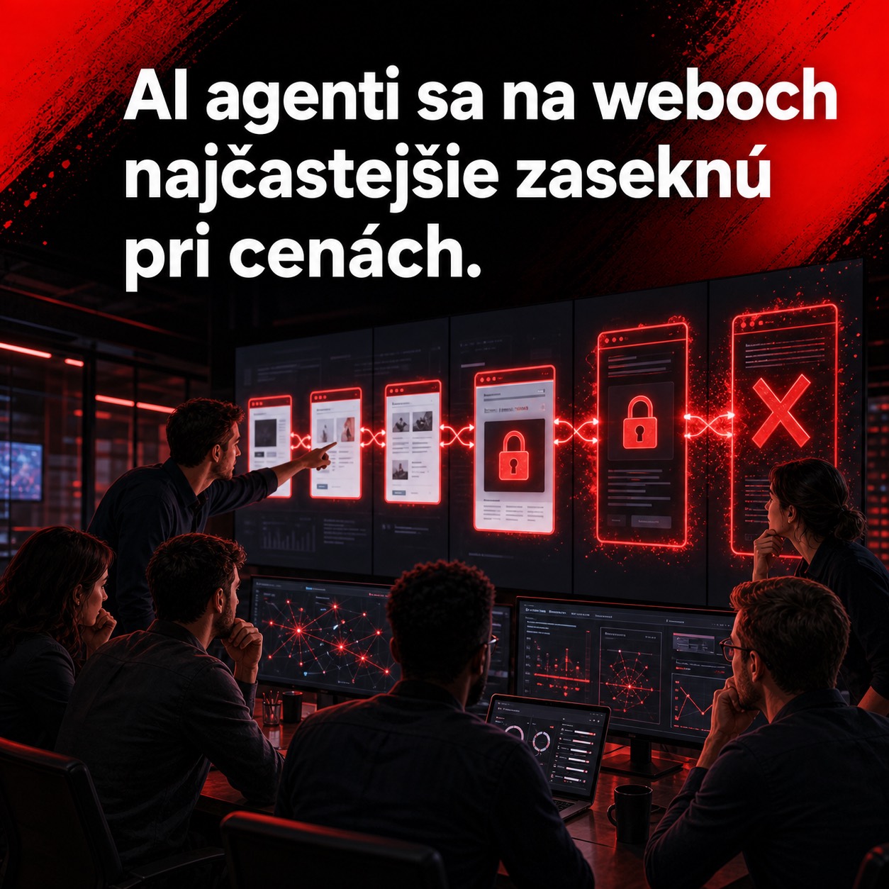 AI agenti sa na weboch najčastejšie zaseknú pri cenách