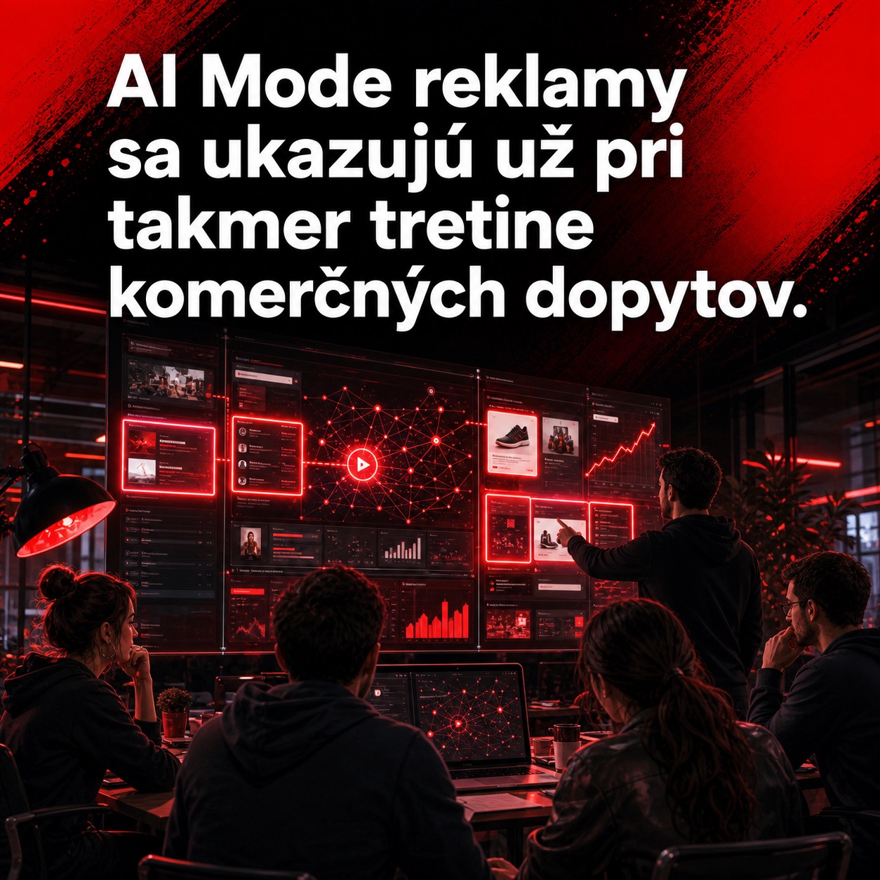 AI Mode reklamy sa ukazujú už pri takmer tretine komerčných dopytov