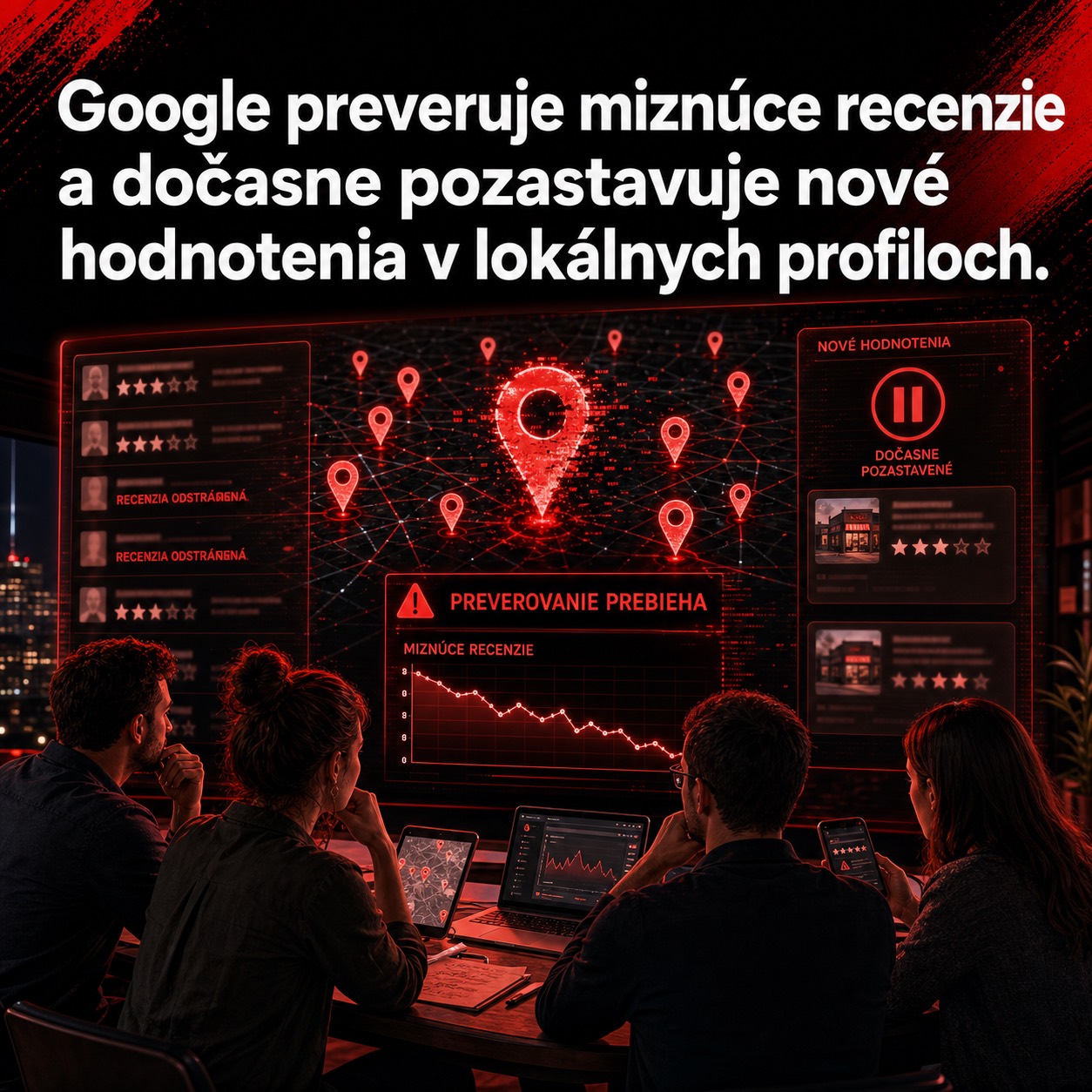 Google rieši miznúce recenzie a dočasne zastavuje nové hodnotenia