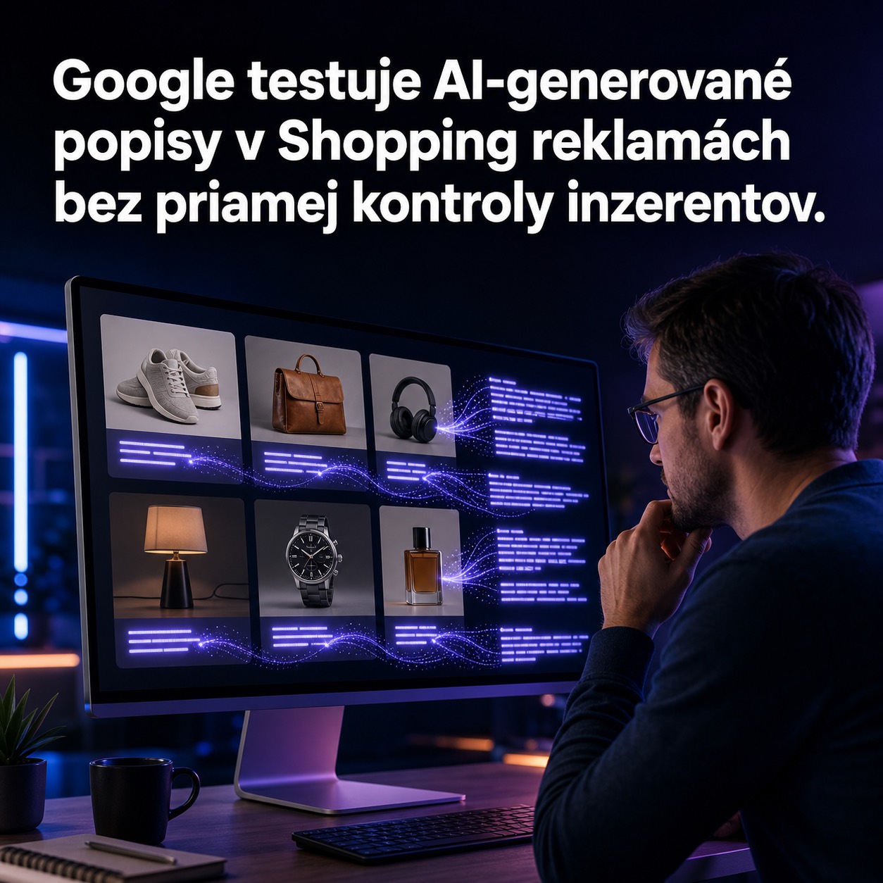 Google testuje AI popisy v Shopping reklamách