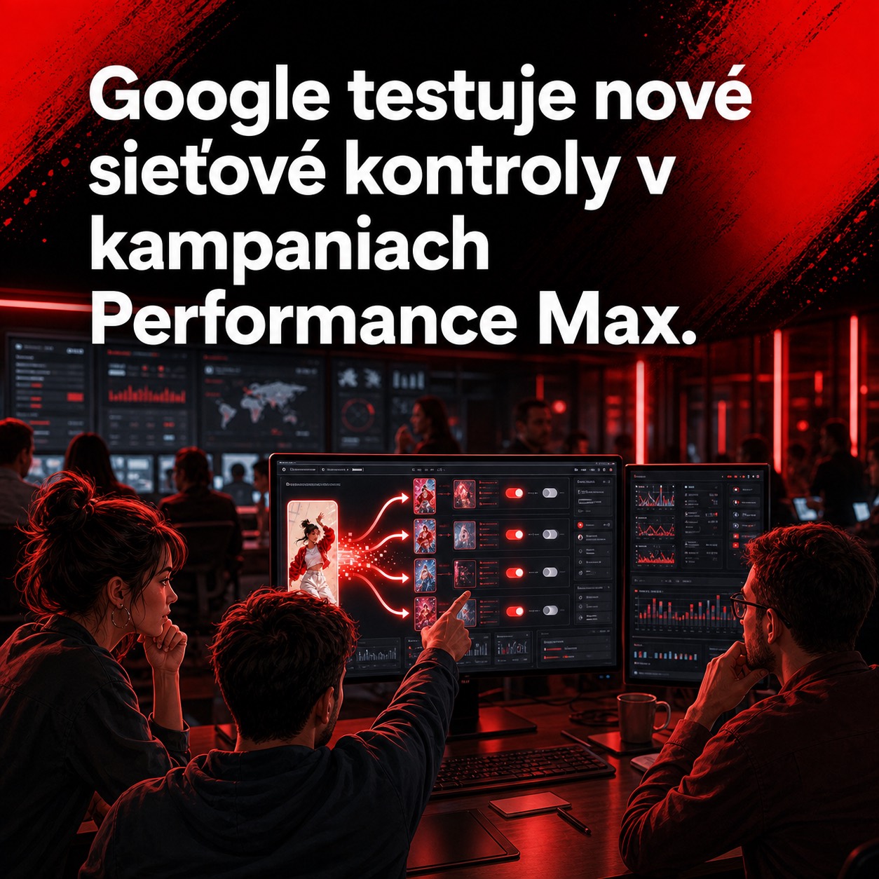 Google testuje nové sieťové kontroly v kampaniach Performance Max