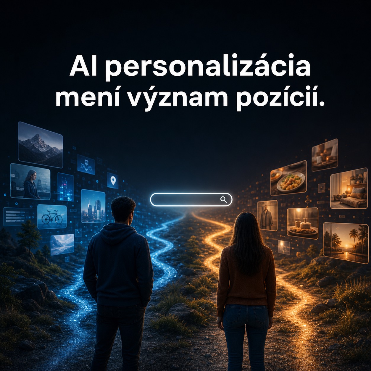 Personalizované AI vyhľadávanie mení význam jednej pozície