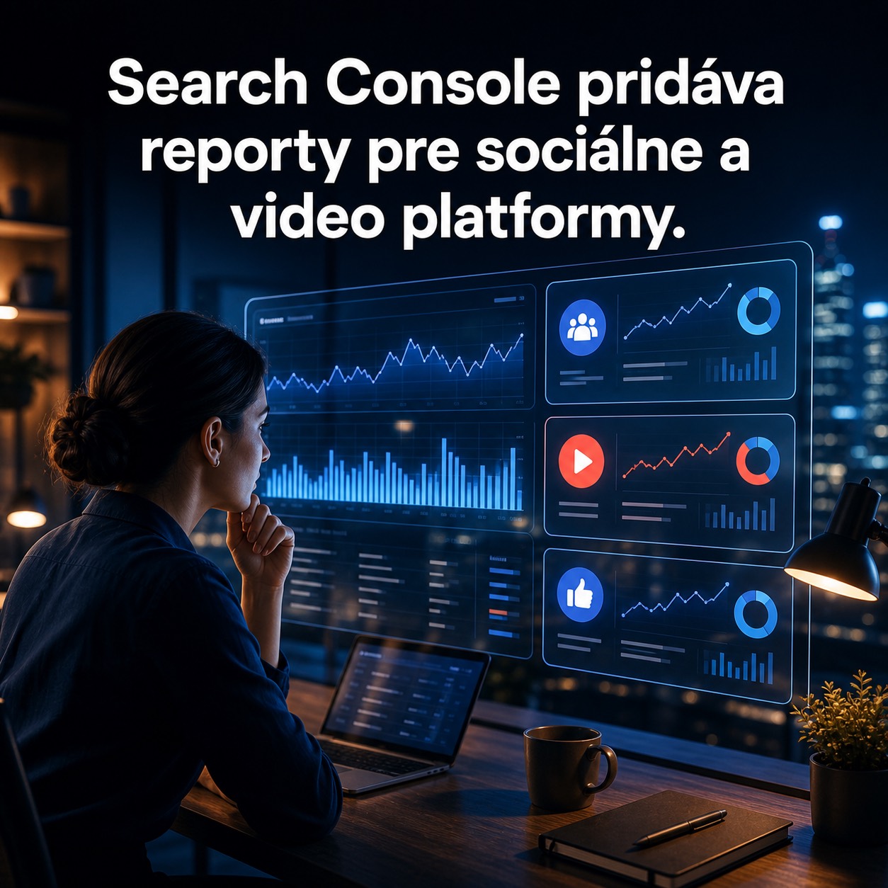 Search Console pridáva reporty pre sociálne a video platformy