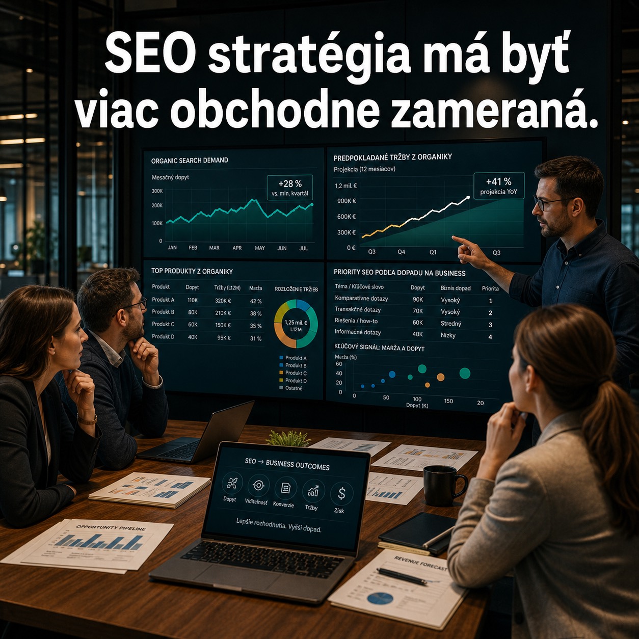 SEO stratégia má byť viac obchodne zameraná