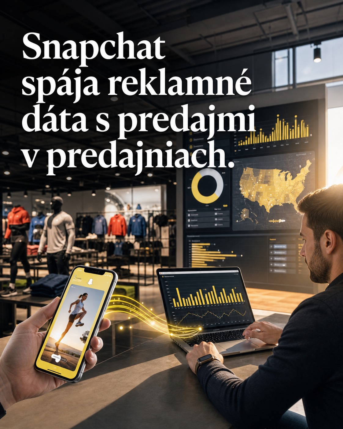 Snapchat spája reklamné dáta s predajmi v predajniach