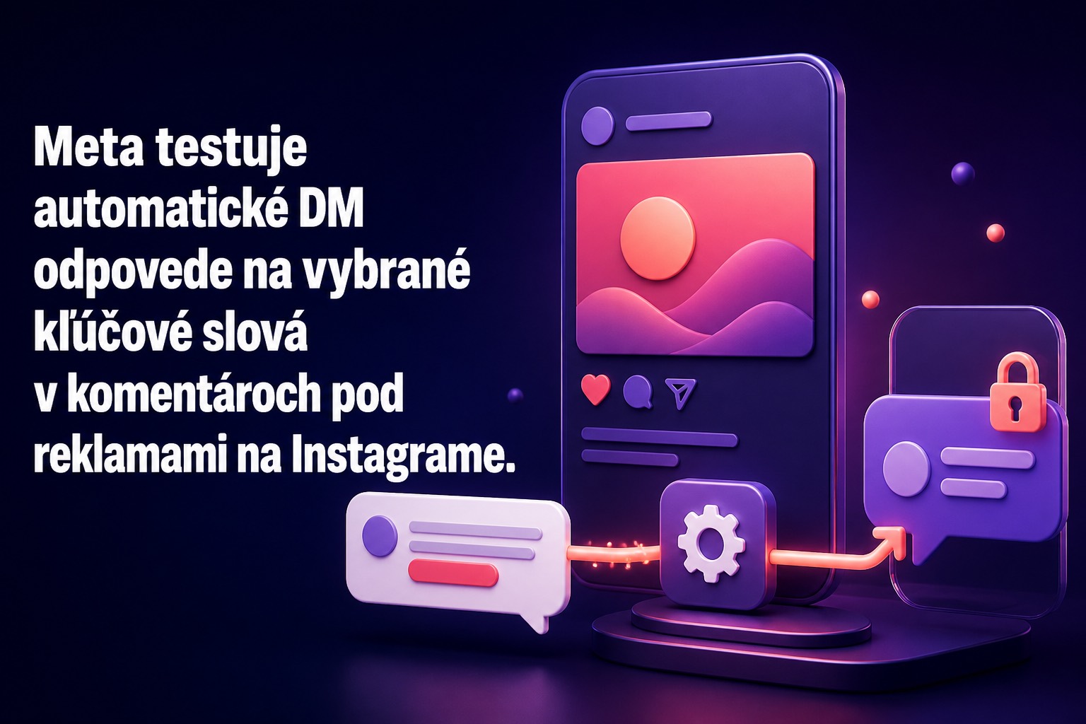 Meta testuje automatické DM odpovede pri Instagram reklamách