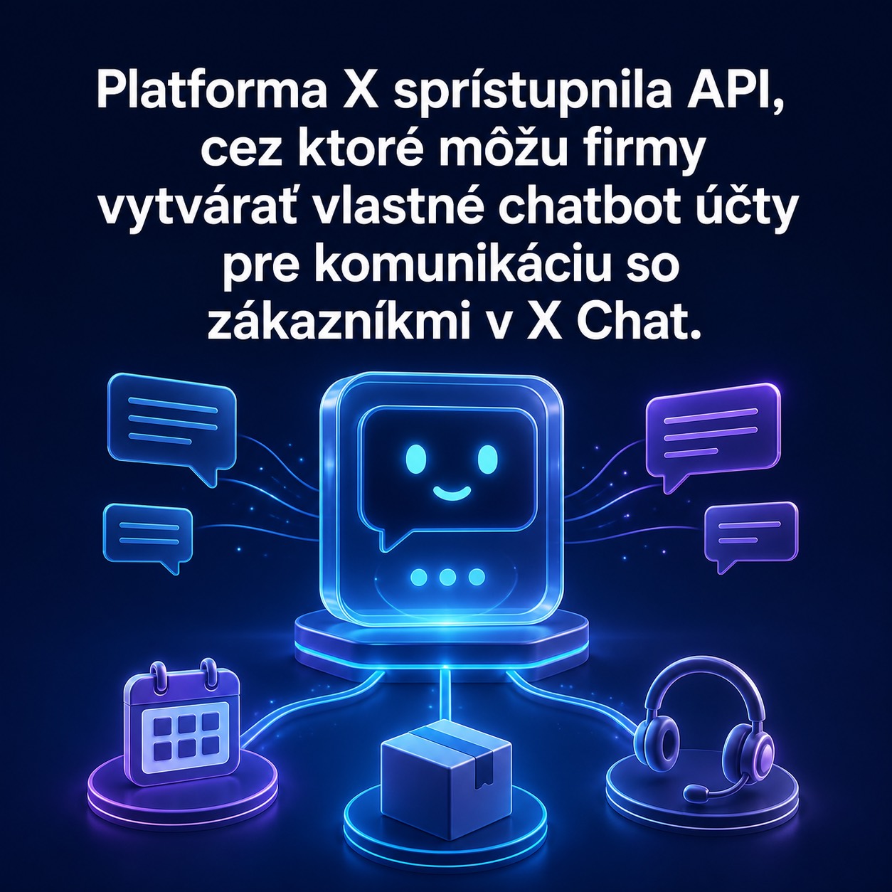 X otvára firemné chatboty pre zákaznícku komunikáciu