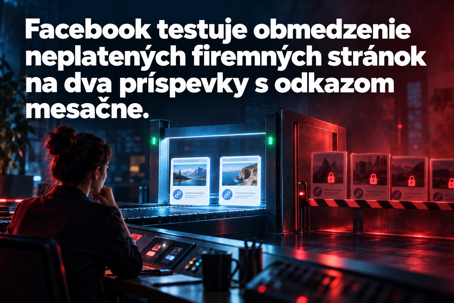 Facebook testuje limit dvoch príspevkov s odkazom mesačne