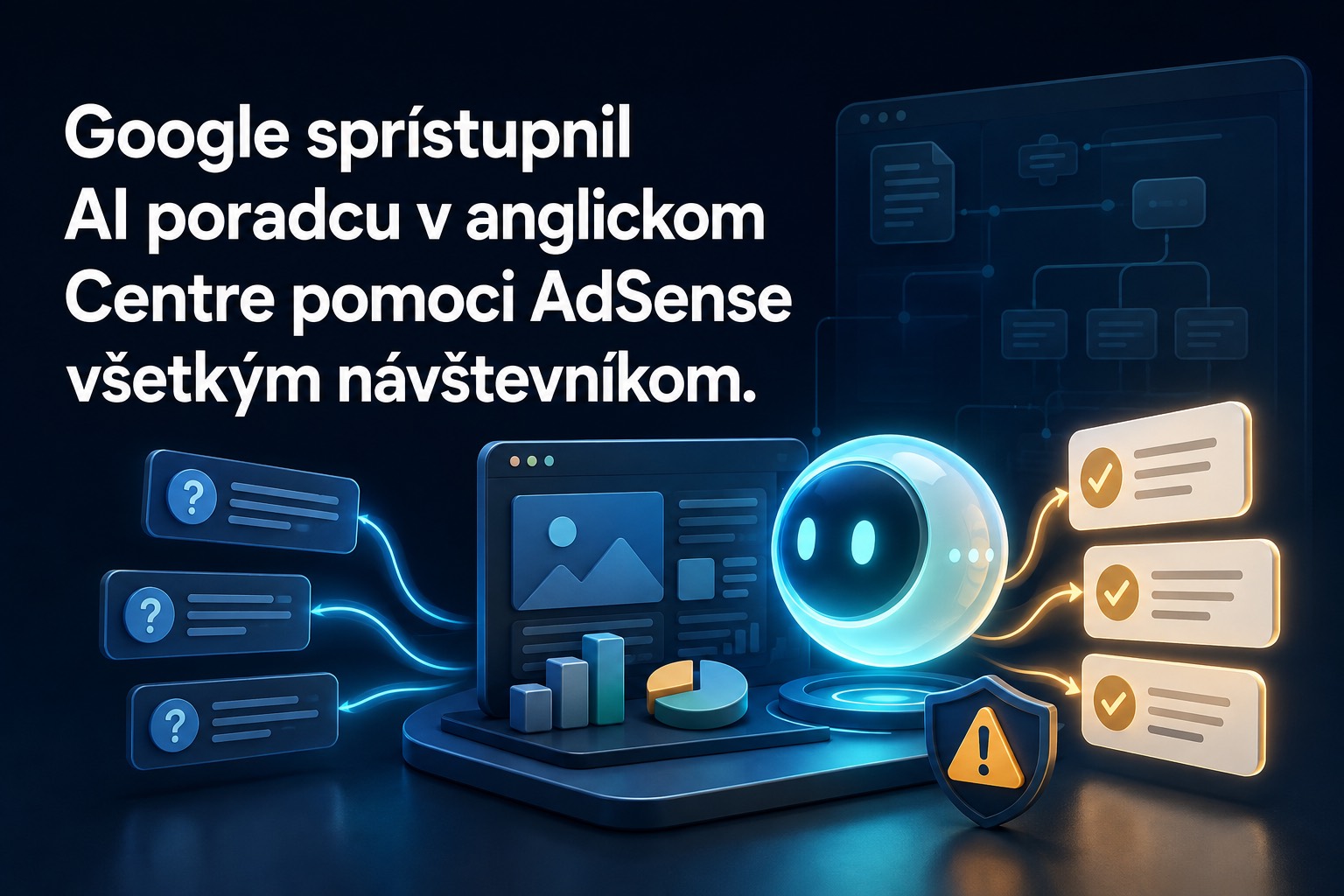 Google sprístupnil AI poradcu pre AdSense všetkým anglickým návštevníkom