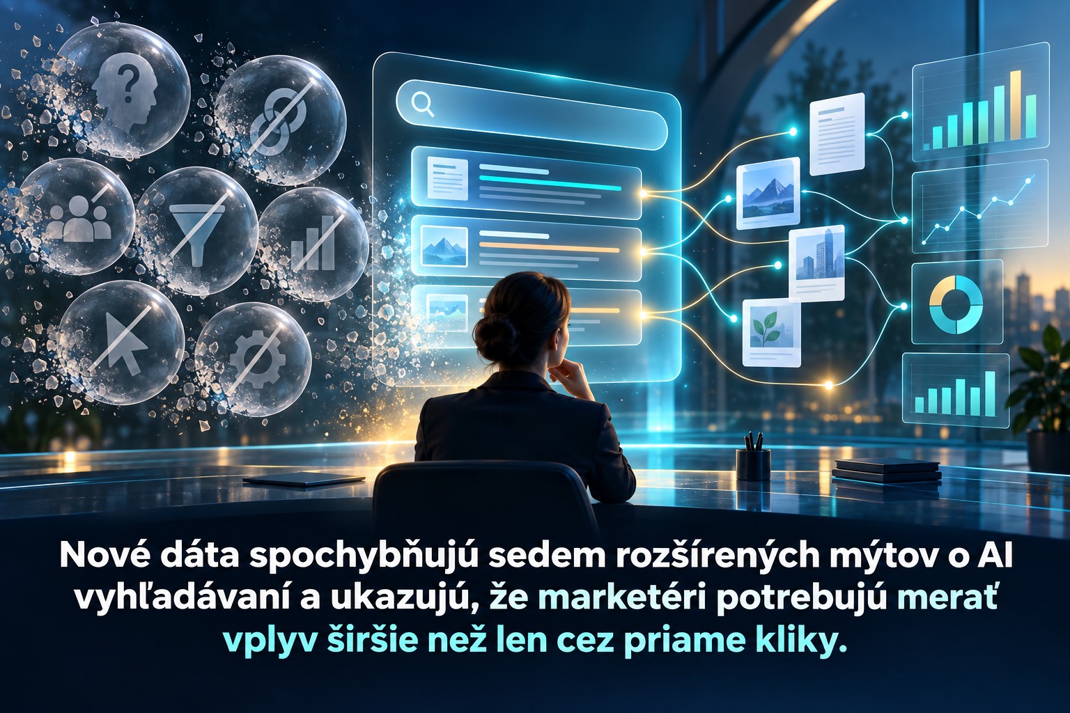 Dáta spochybňujú sedem mýtov o AI vyhľadávaní