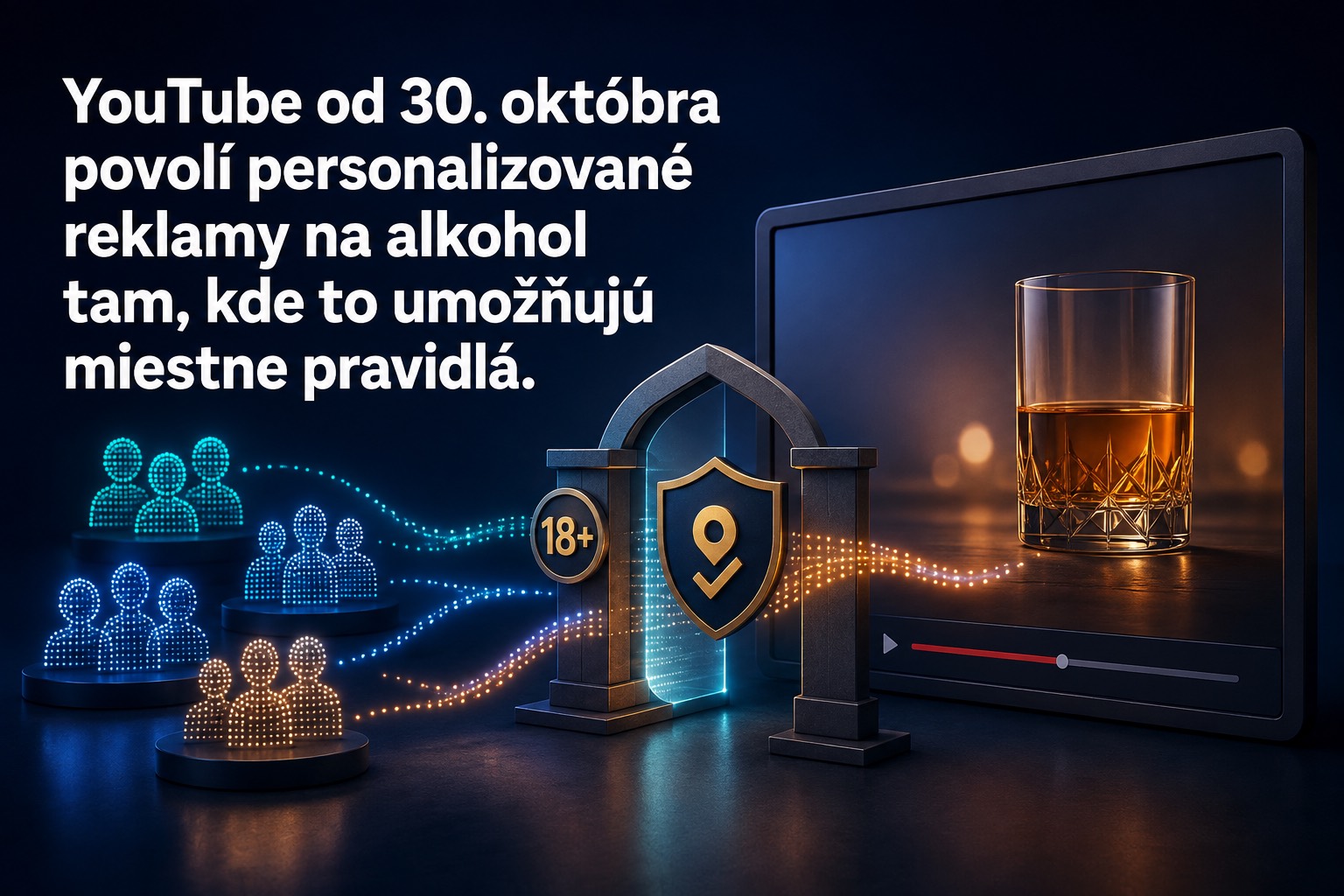 YouTube povolí personalizované reklamy na alkohol