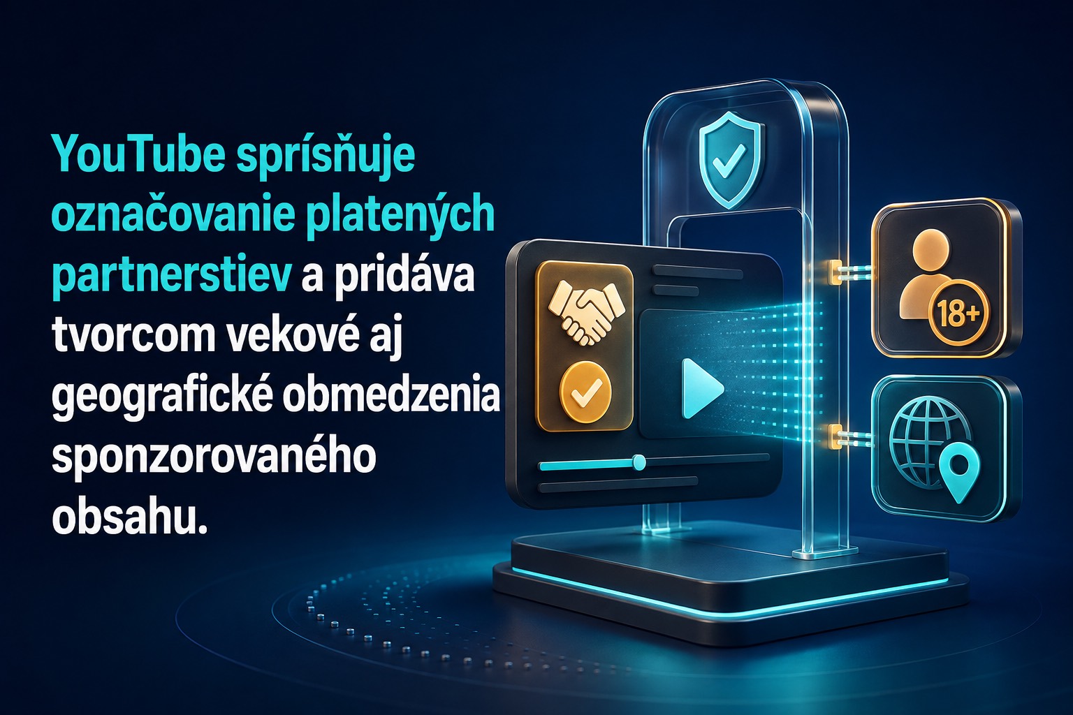 YouTube sprísňuje označovanie platených partnerstiev