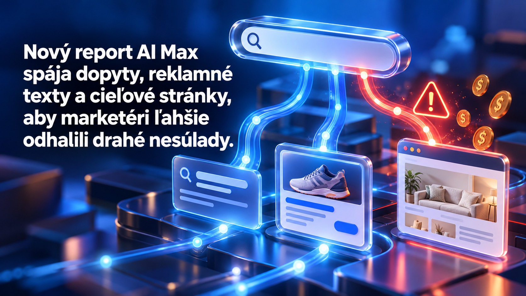 AI Max ukáže dopyt, reklamu aj cieľovú stránku v jednom reporte