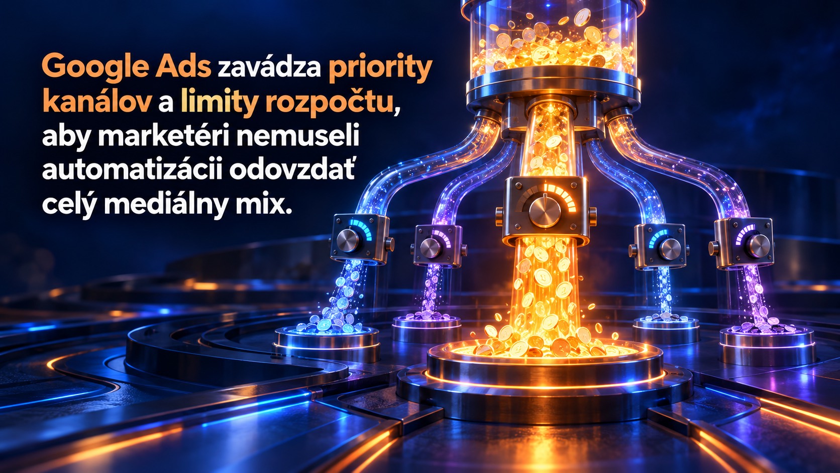Google Ads dáva marketérom väčšiu kontrolu nad rozpočtom podľa kanálov