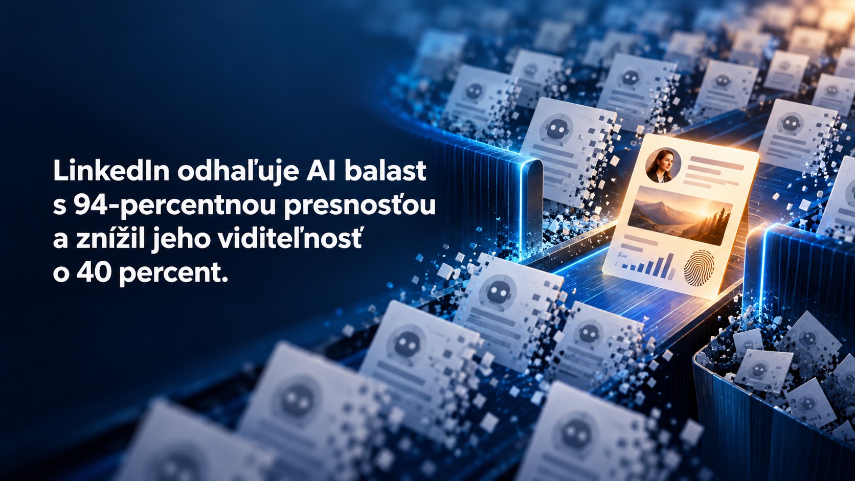 LinkedIn pritvrdzuje proti AI balastu: rozhodovať má prínos, nie pôvod textu