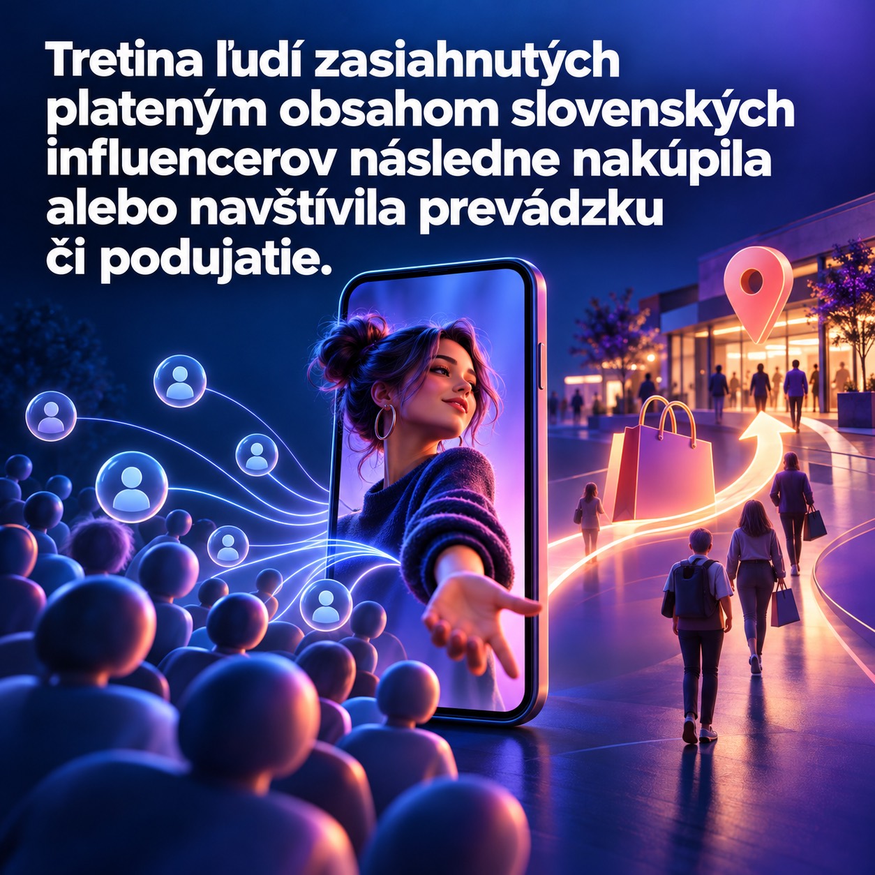 Slovenský influencer marketing: tretina zasiahnutých ľudí po platenej spolupráci nakúpila